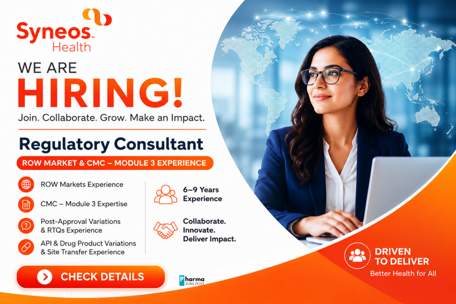 Syneos Health Hiring Regulatory Consultant