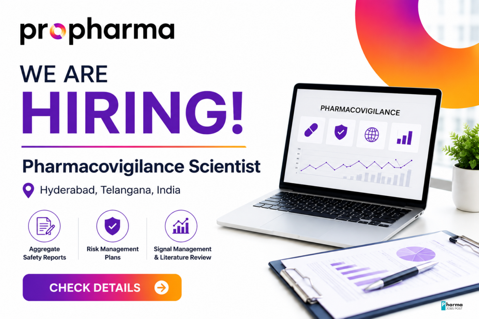 ProPharma Hiring Pharmacovigilance Scientist in Hyderabad