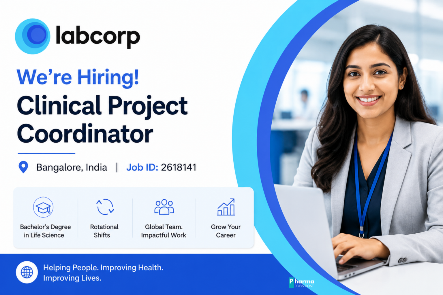 Labcorp Hiring Clinical Project Coordinator – Bangalore 