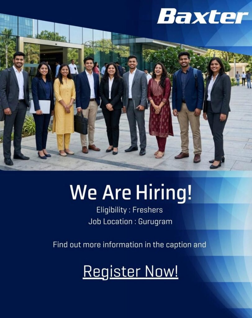 Baxter India Freshers Hiring 2026
