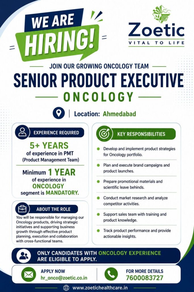 Zoetic Healthcare Recruitment 2026: Oncology Jobs