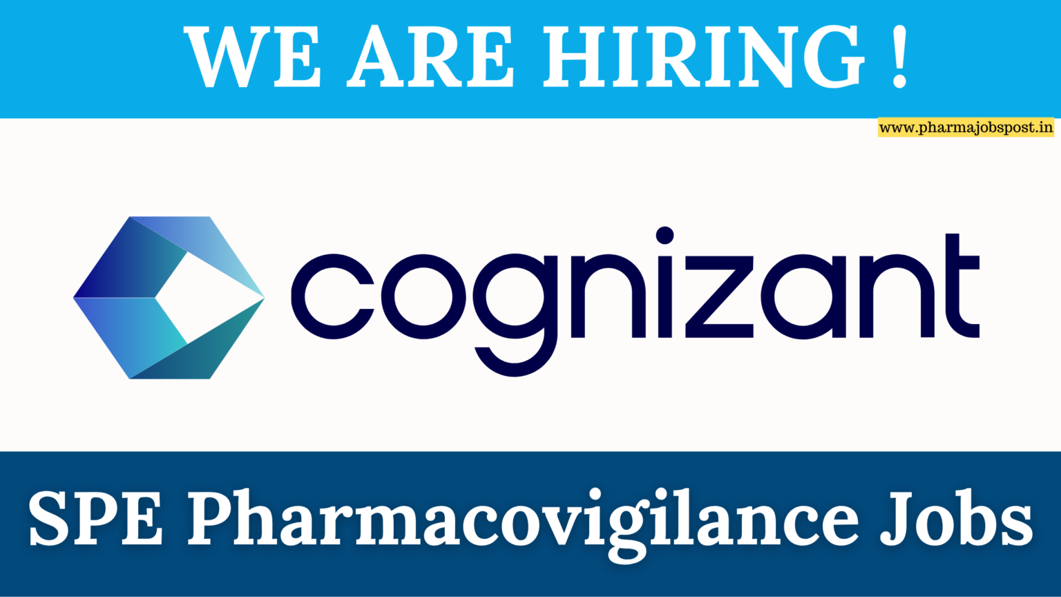 Cognizant Hiring 2026 – SPE Pharmacovigilance Jobs