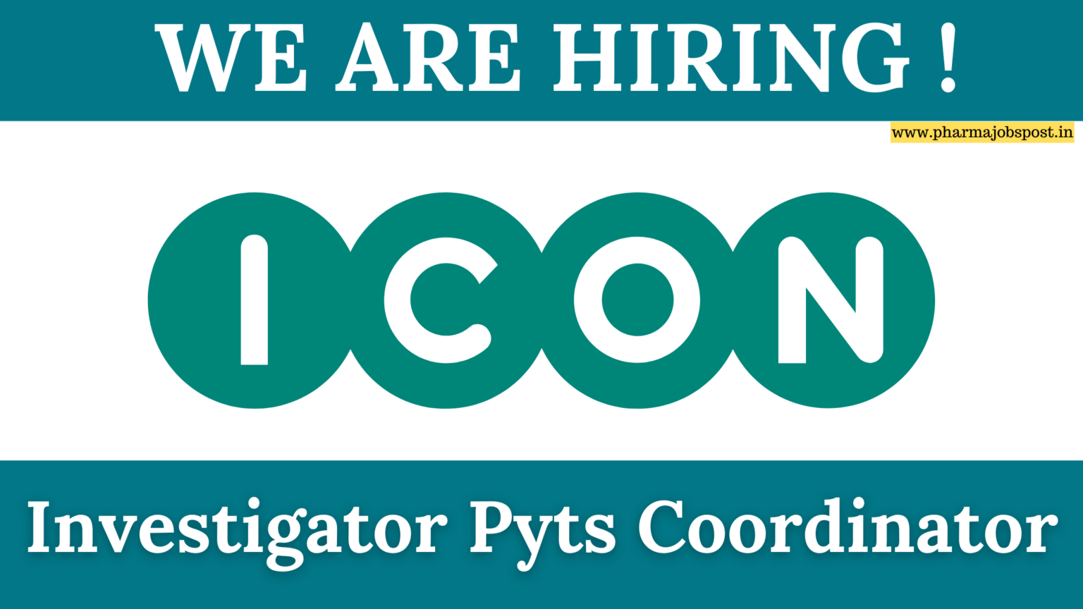 ICON plc Recruitment 2026: Investigator Payments Coordinator
