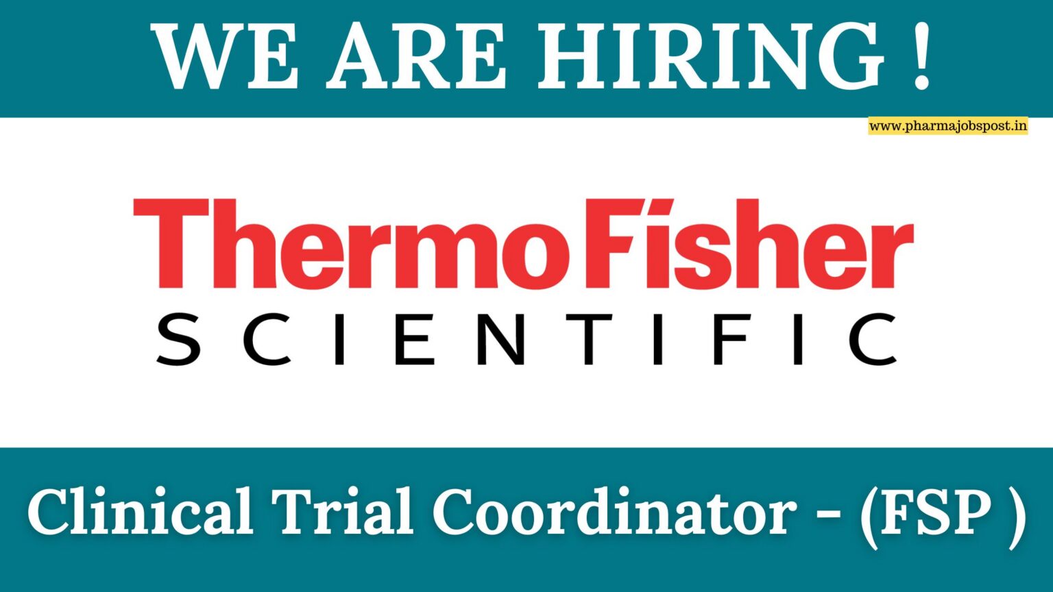 Thermo Fisher Scientific Recruitment 2026: Clinical Trial Coordinator Jobs